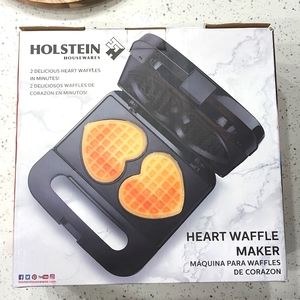 Holstein heart waffle maker